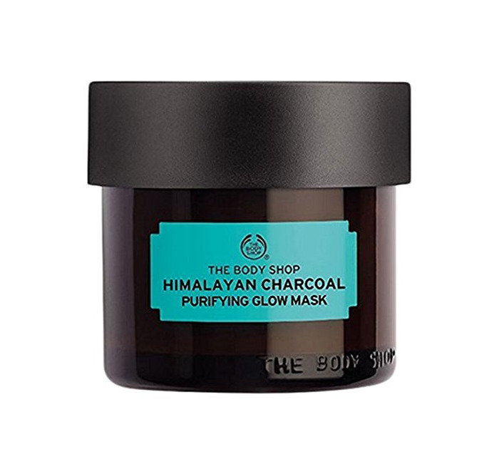 Belleza The Body Shop Himalayan Charcoal purifying Glow Mask contenido