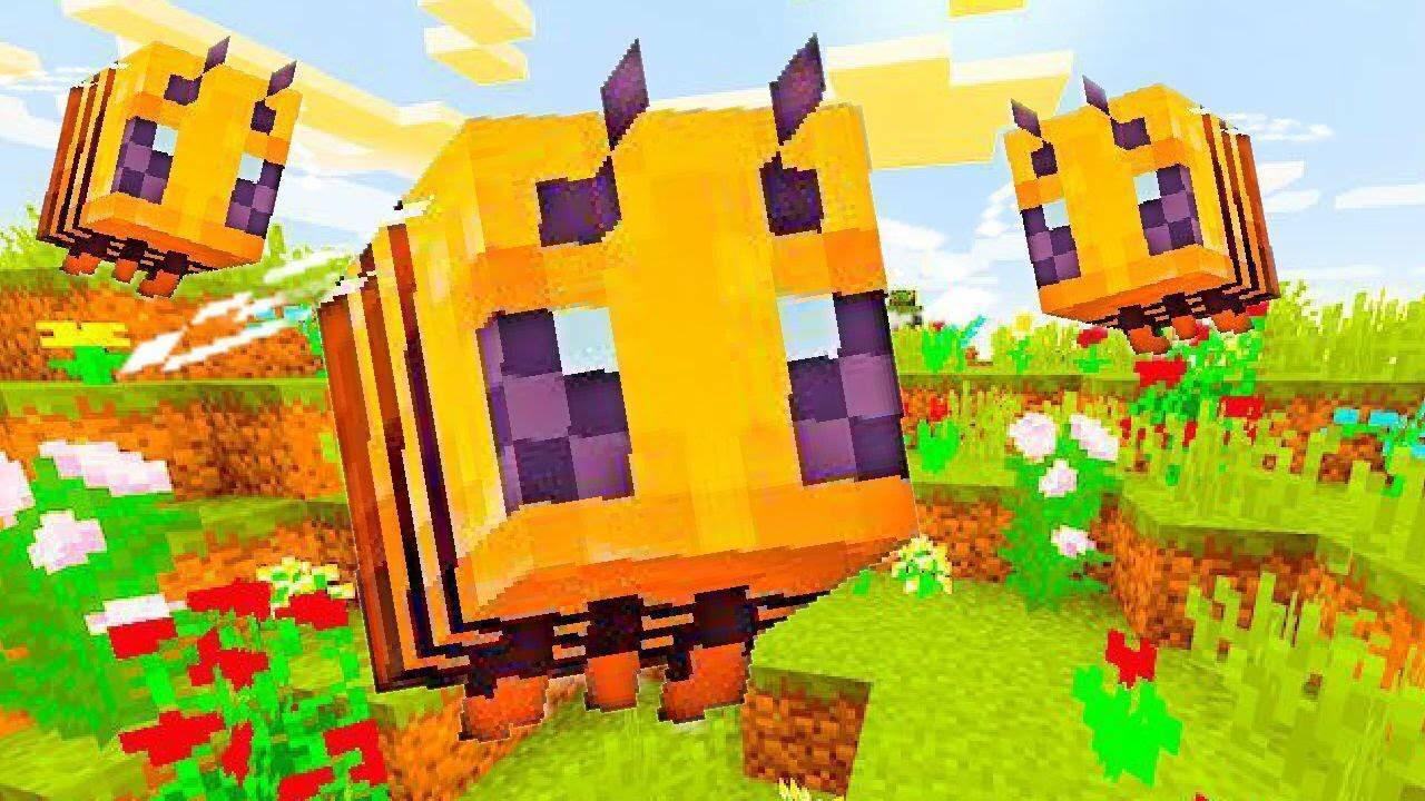 Moda 🔥ABEJAS EN MINECRAFT PE 