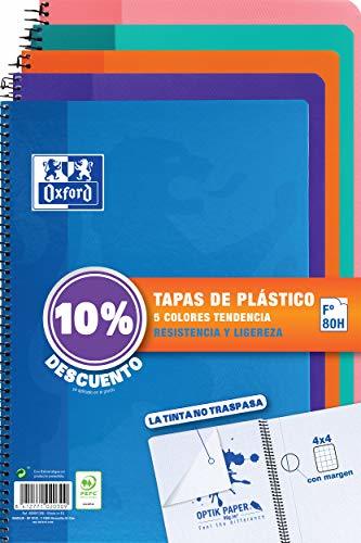 Oxford - Pack de 5 cuadernos