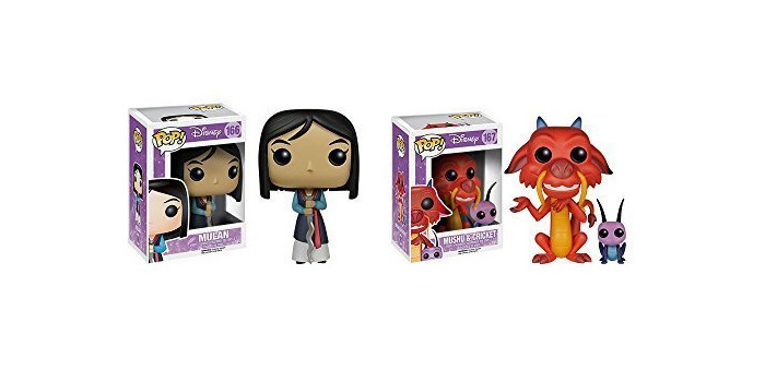 Games FunKo Mulan Mushu & Cricket