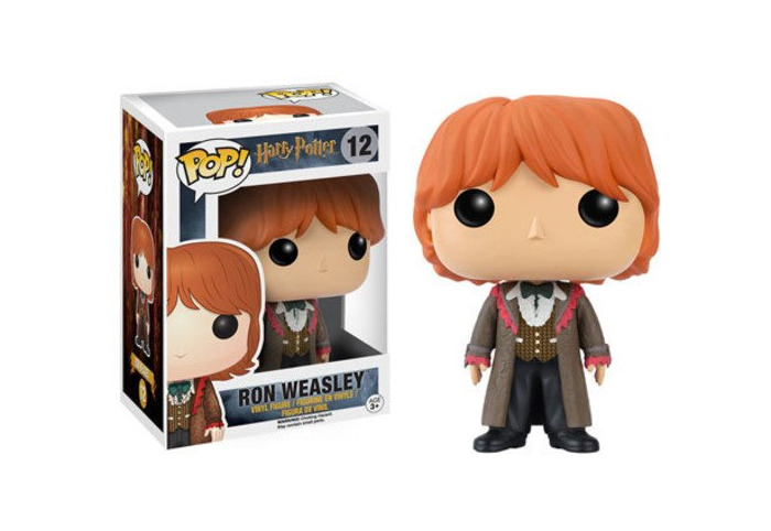 Juego Funko-6568 Ron Yule Ball Figura de Vinilo, colección de Pop, seria Harry