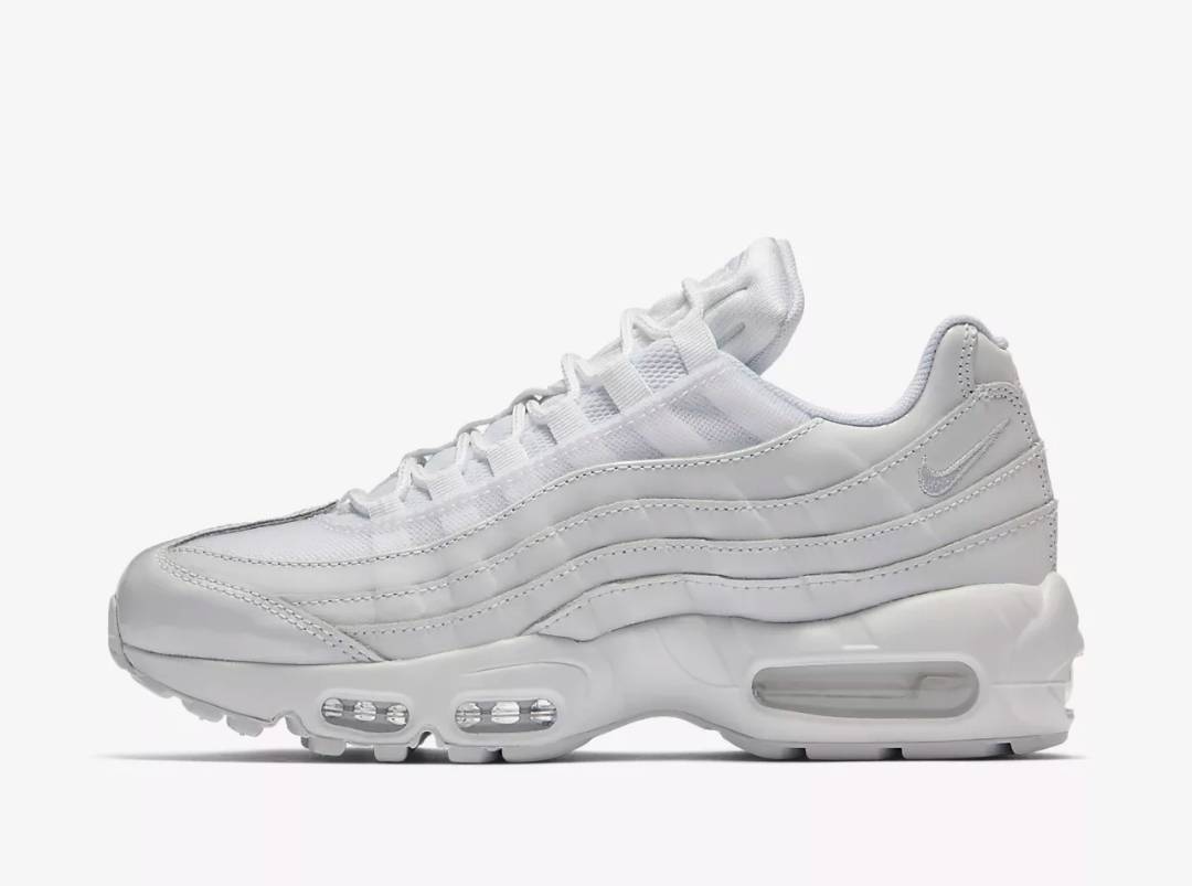 Moda Zapatillas air max 95 blancas 