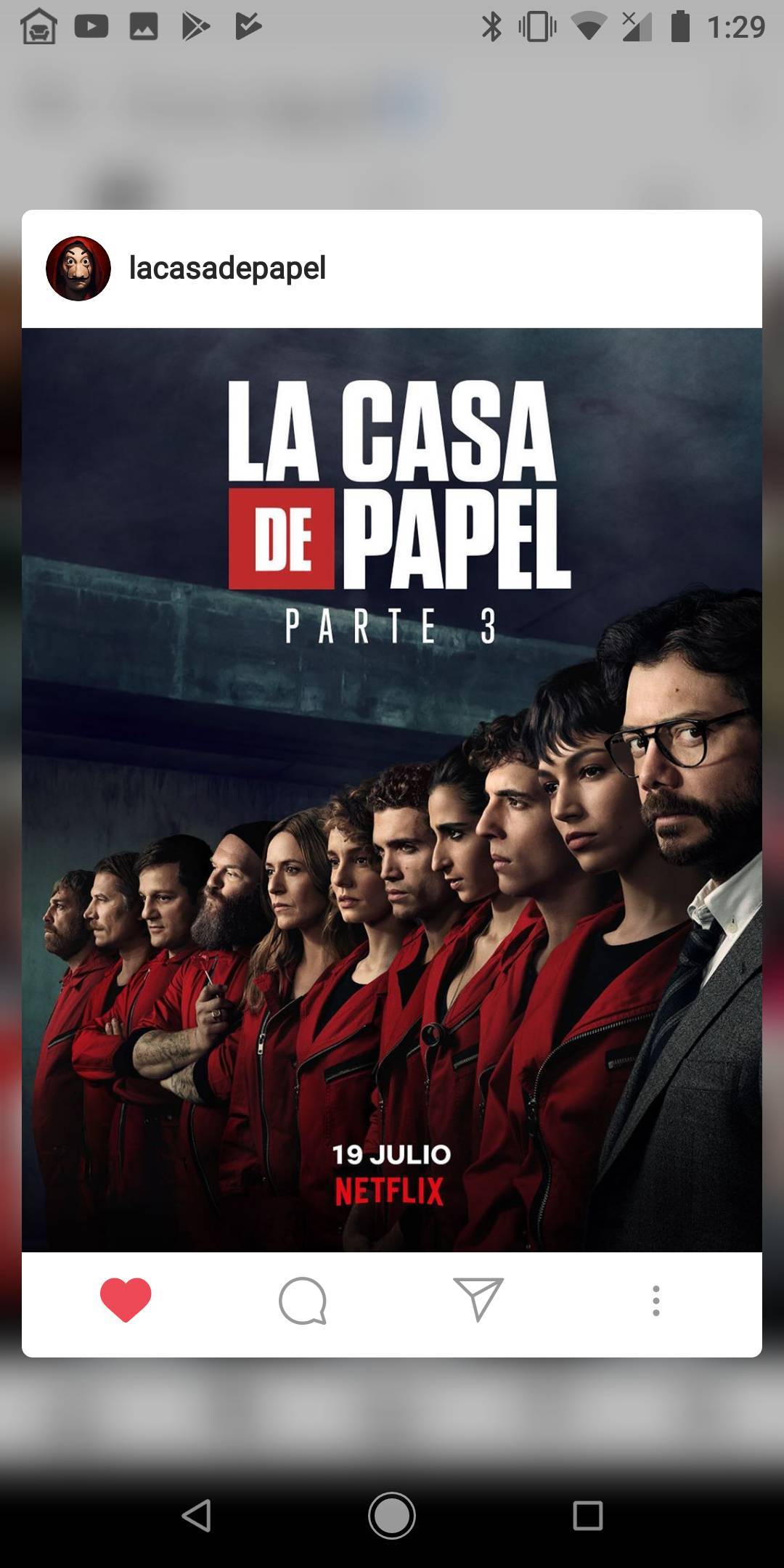 Serie La casa de papel