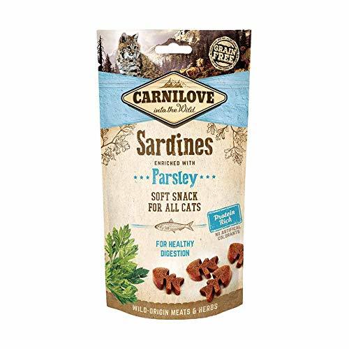 Producto Carnilove Semi-Moist Snack Sardine & Parsley Premios para Gato 50G - Paquete