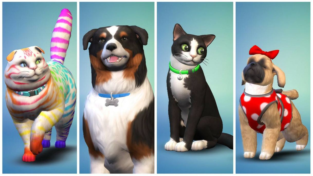 Videogames The Sims 4: Plus Cats and Dogs Bundle