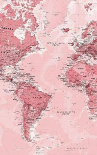 Pink map 💖