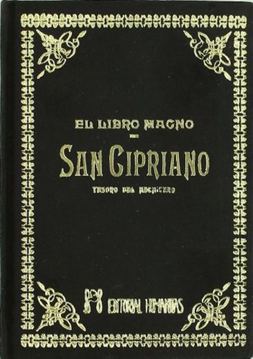 Libro Magno De San Cipriano -Terciopelo