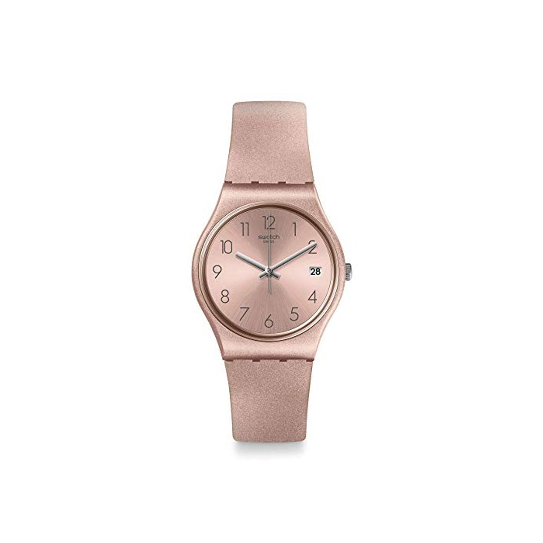 Productos Swatch Reloj Analógico para Mujer de Cuarzo con Correa en Silicona GP403