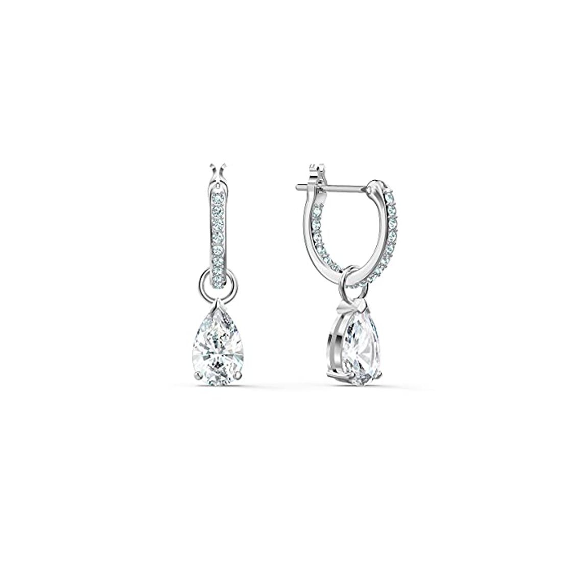 Beauty Swarovski Pendientes de aro Attract Pear Mini