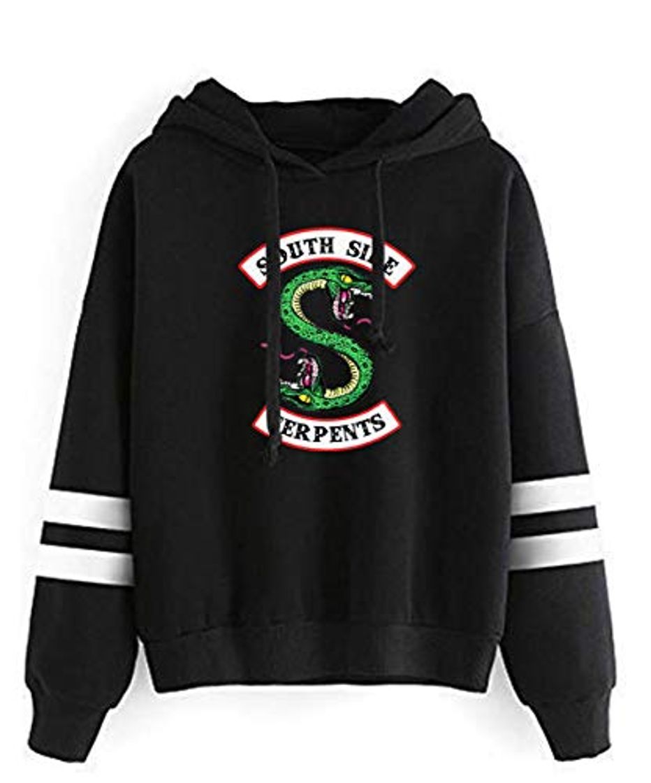 Fashion YIMIAO Serpiente Logo Riverdale Sweatshirt Unisex Pullover de Moda Deportiva Streetwear Hombre