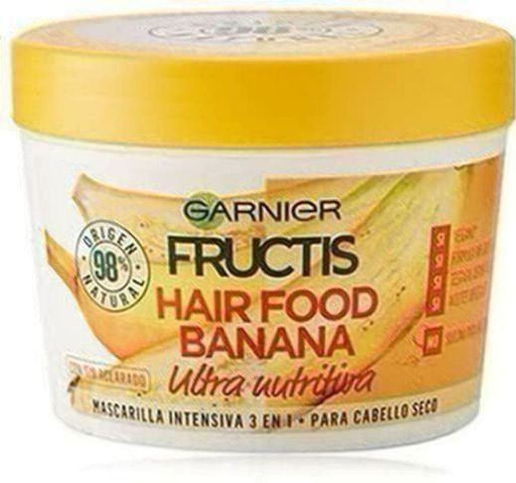 Belleza Garnier Fructis Hair Food Banana Mascarilla 3 en 1