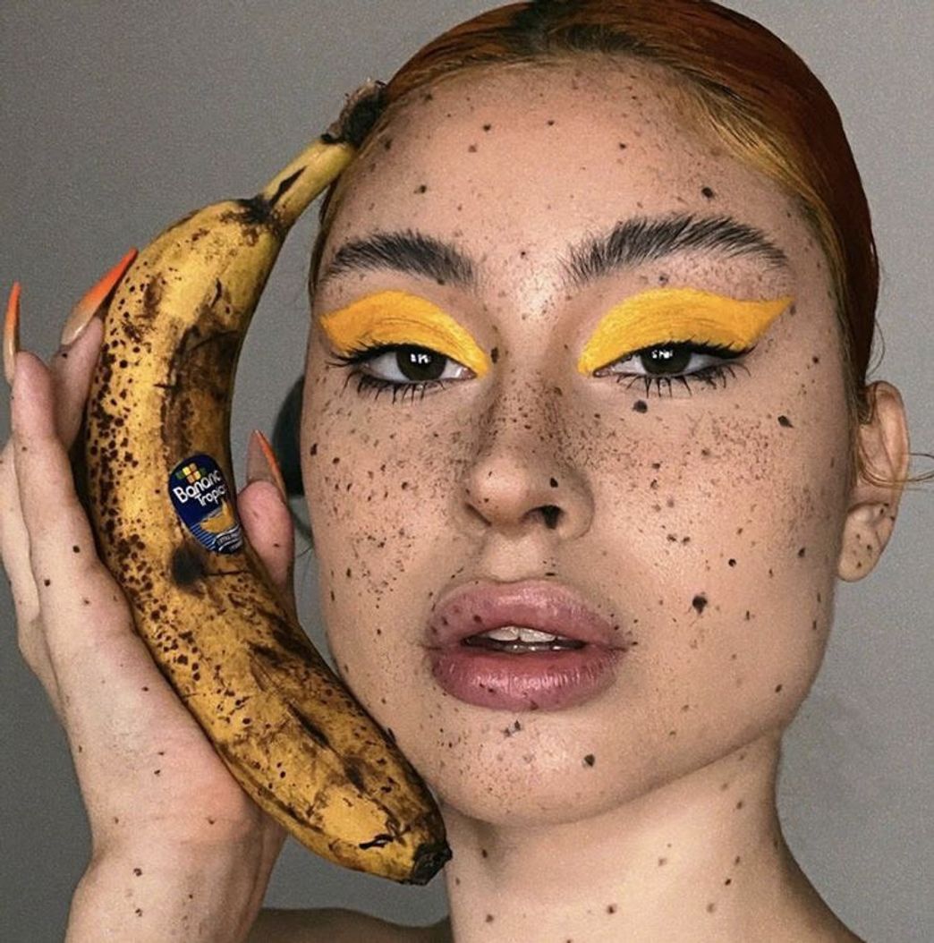 Moda Make inspirada em uma banana 🍌 