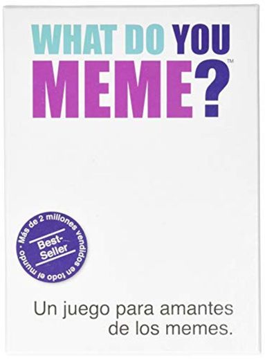 What Do You Meme?- Juego de Cartas, Multicolor, Talla Única