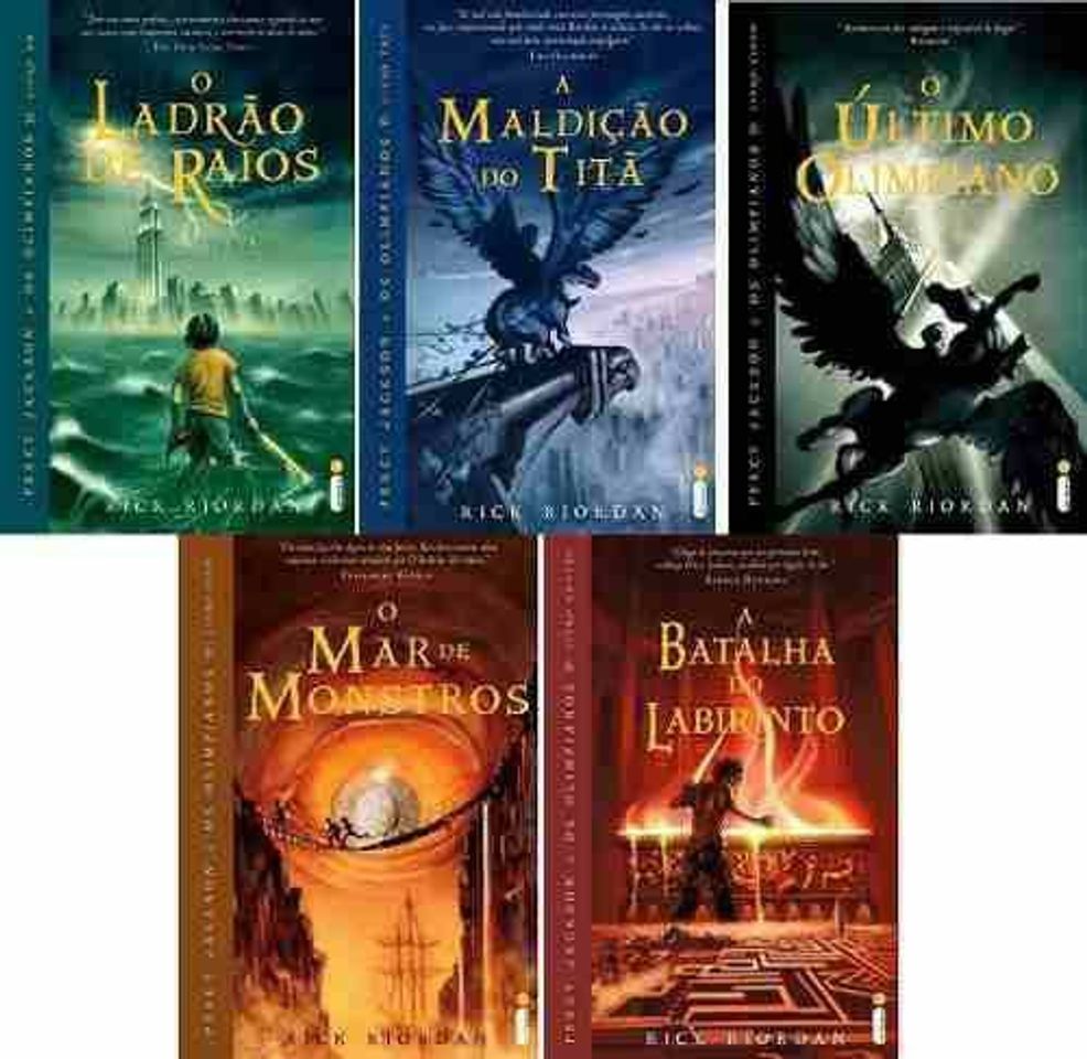 Fashion Livros do Percy jackson