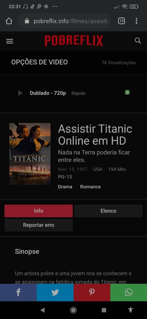Social Site Pobreflix