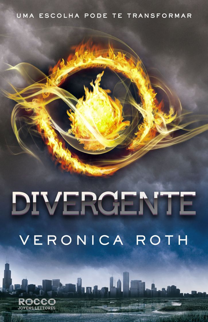 Book Divergente, uma escolha pode te transformar.