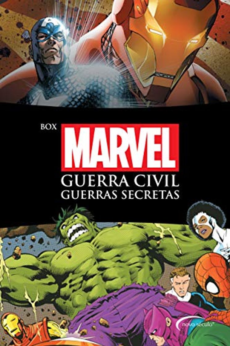 Book Box Marvel: Guerra Civil e Guerras Secretas