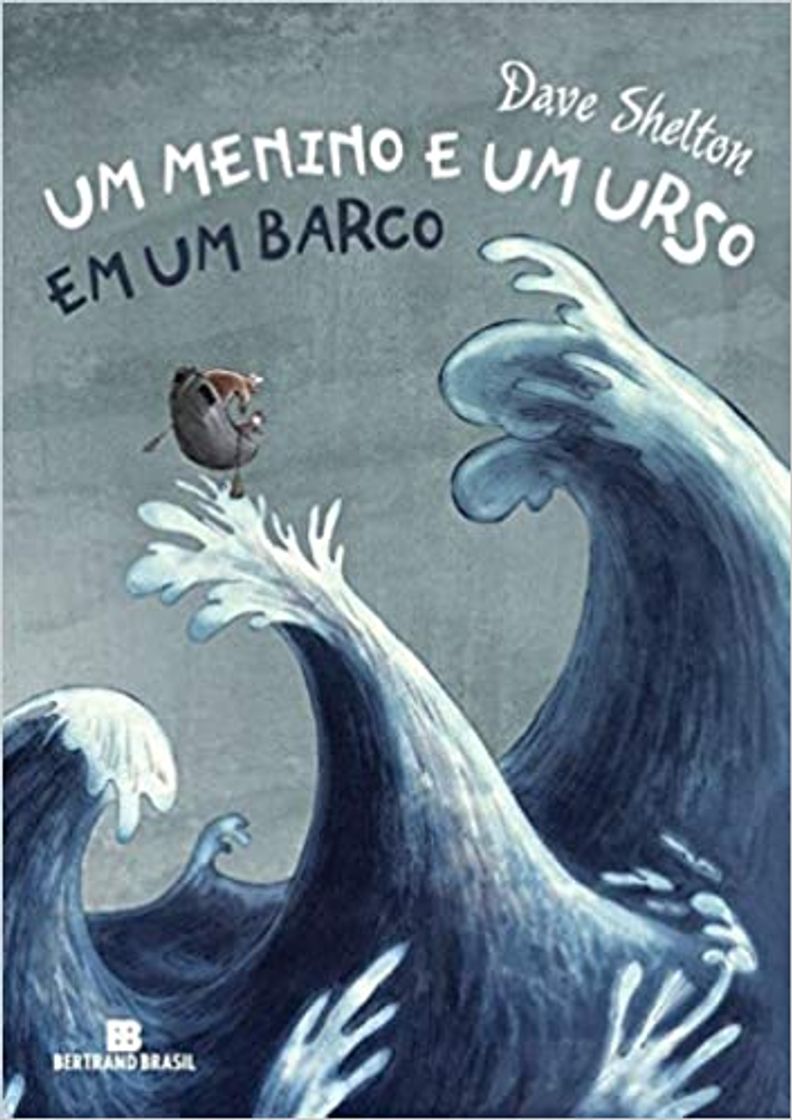 Libros Um menino e um urso em um barco

