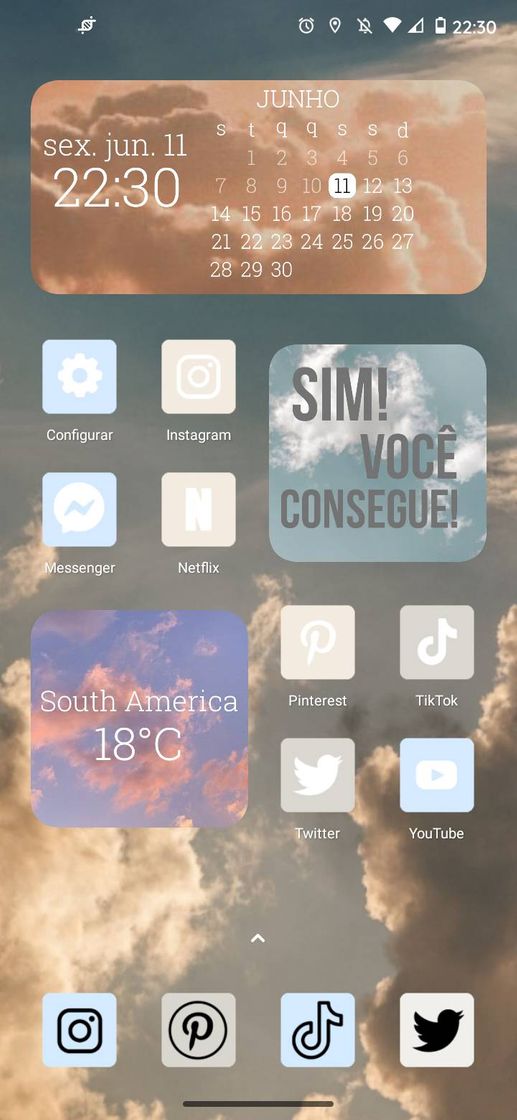 Social Personalização Aesthetic by me
