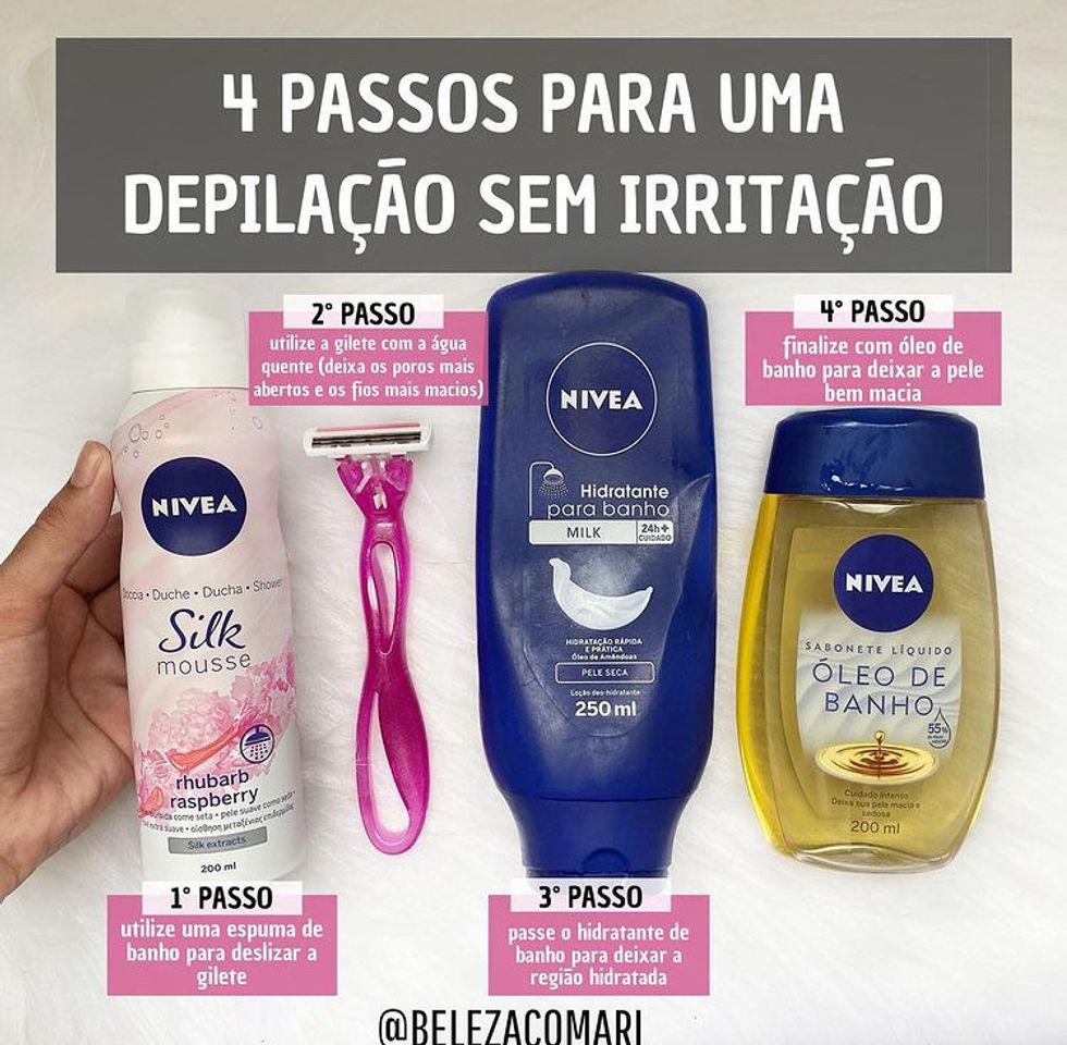 Social depilação ✨