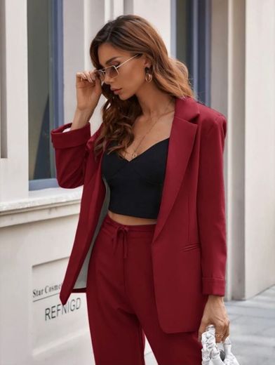 Blazer vermelho