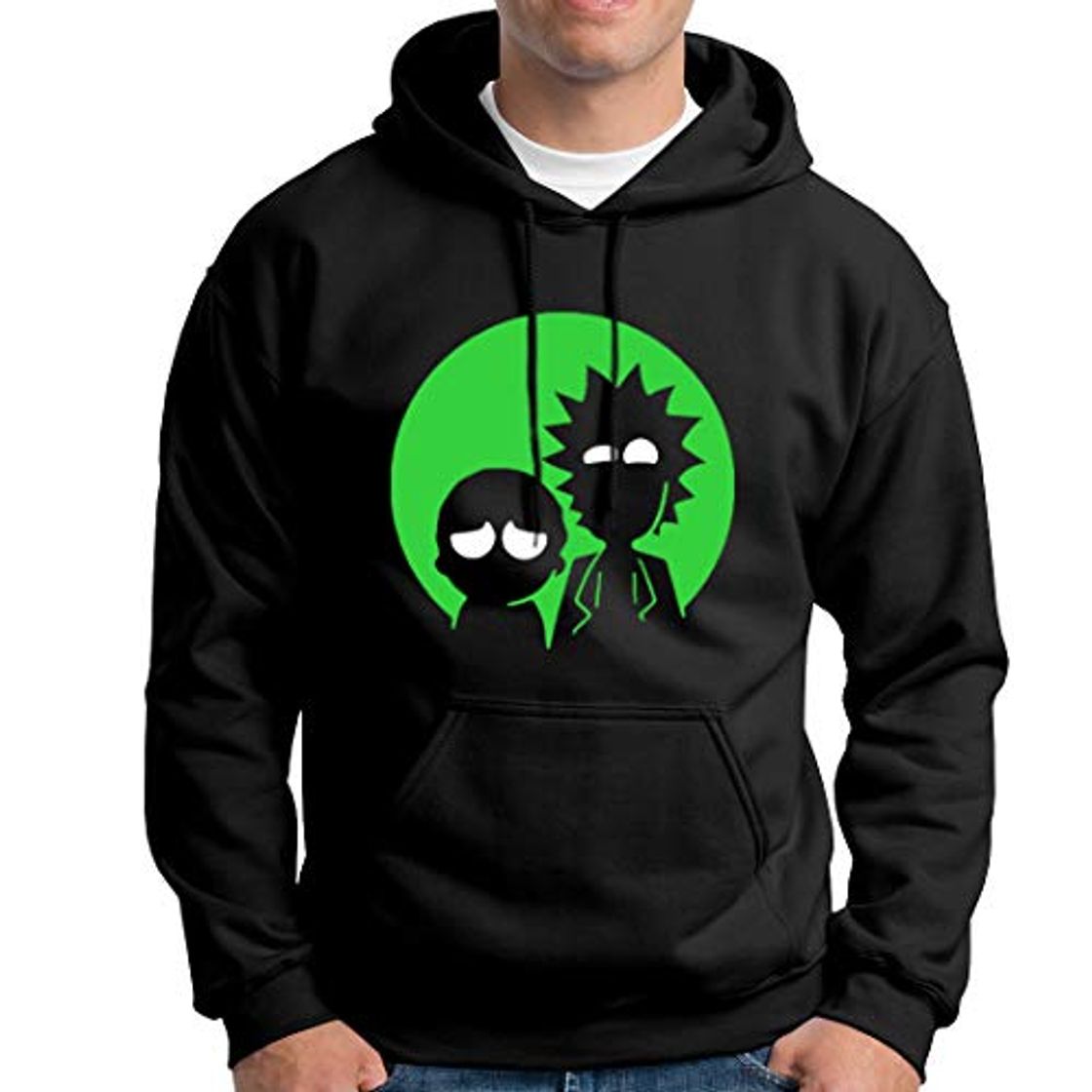 Fashion Fanta Universe Rick and Morty - Sudadera con Capucha Hombre - 50%