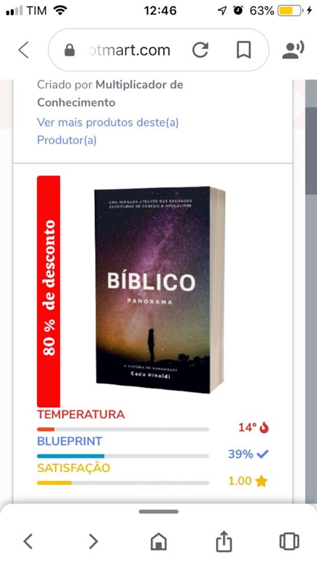Panorama bíblico livro barato peça já o seu📕