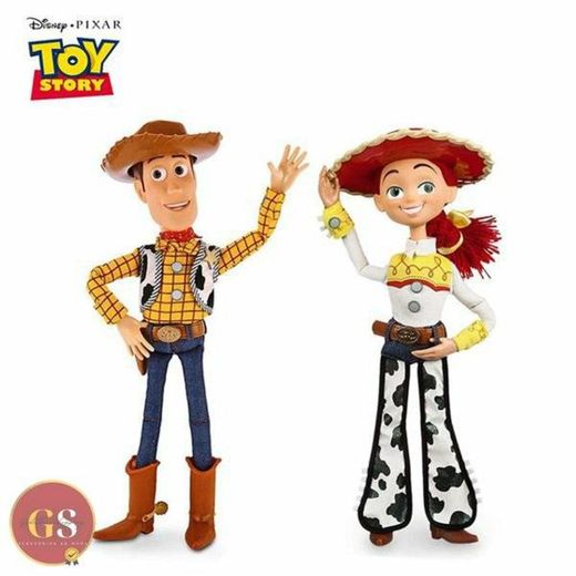 Action Figure Toy Story - Wood e Jessie 40cm | Toy story 3