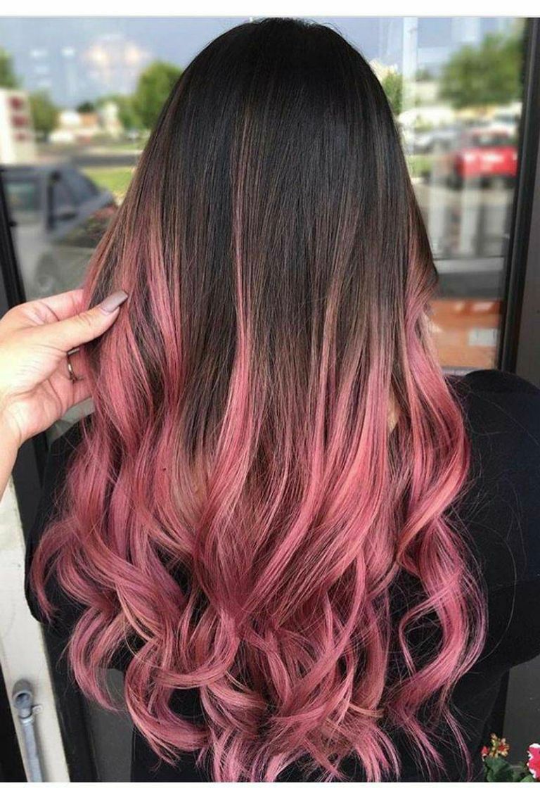 Fashion Cabelo rosa