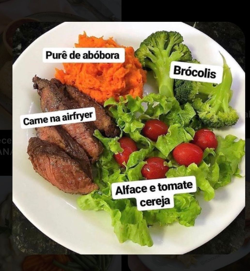 Fashion Comida saudável 🥦🍍🥑✨