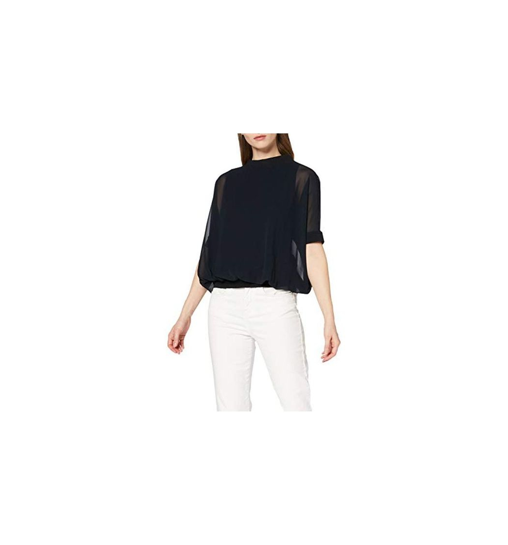 Social Esprit 129ee1f015 Blusa, Negro