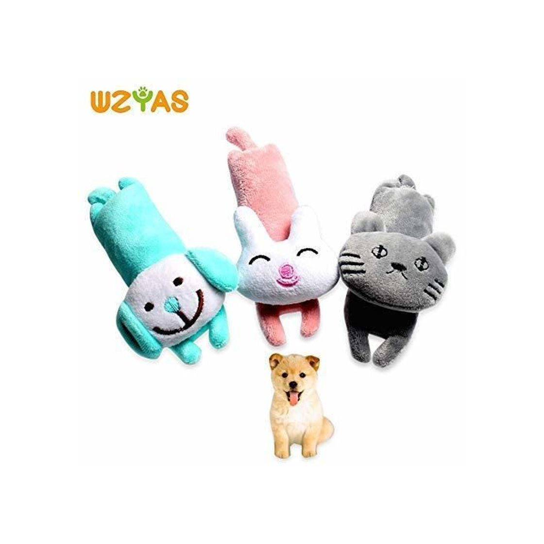 Producto HYPOX 16cm Cartoon Dog Toy Soft Brinquedo Interativo para Cachorro Toy for