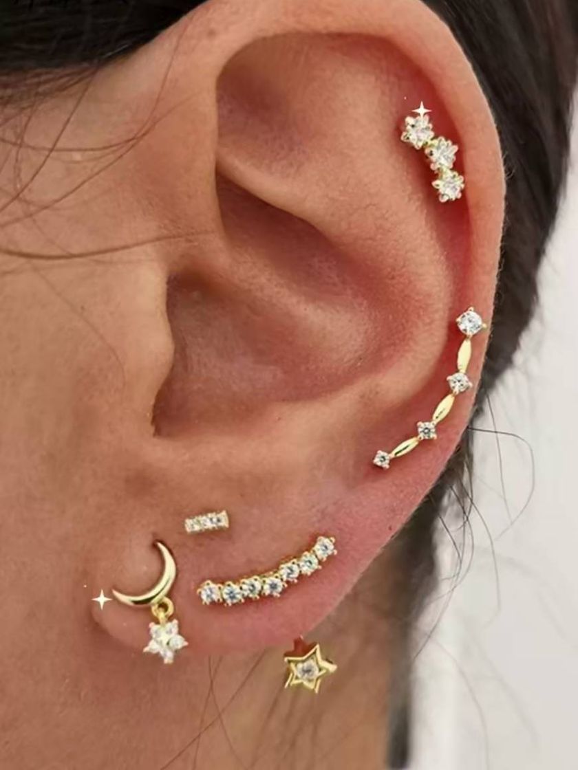 Fashion Moon Earrings