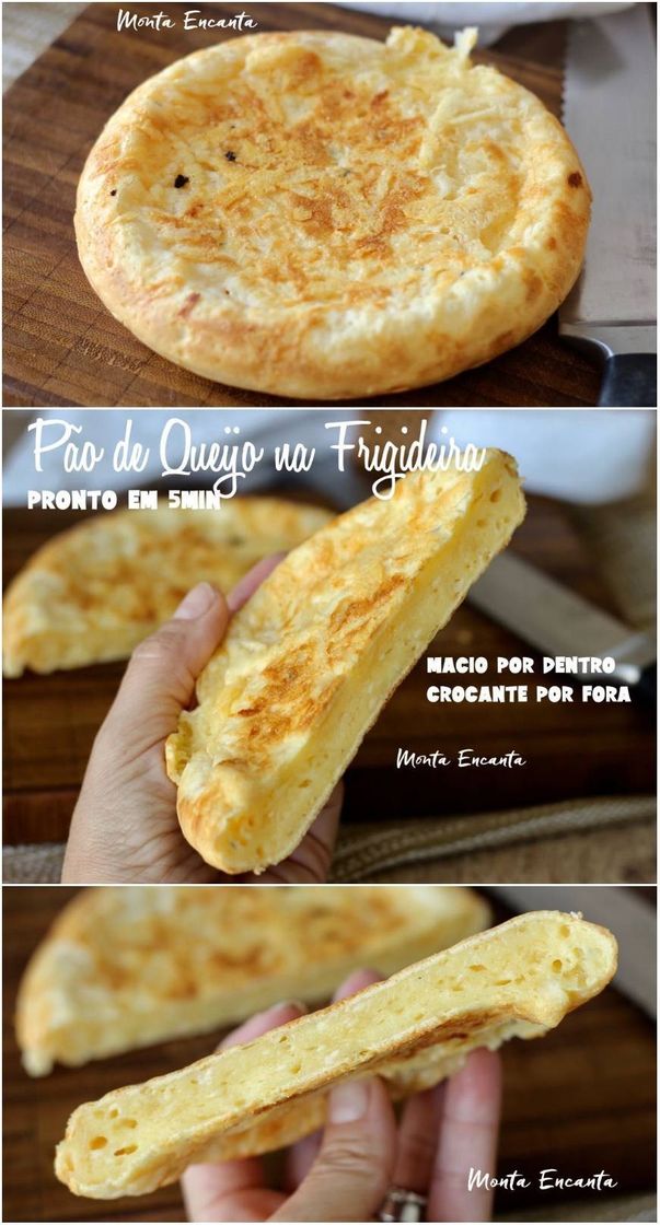 Moda Pão de queijo na frigideira