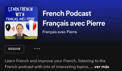 Podcast para aprender francés 