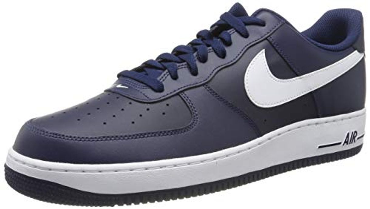 Fashion Nike Air Force 1, Zapatillas de Baloncesto para Hombre, Azul/Blanco