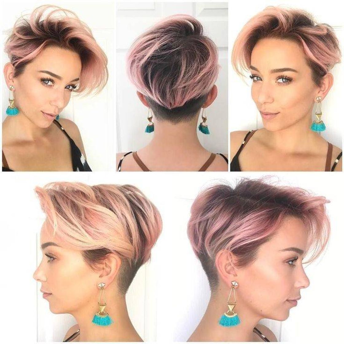 Moda Corte cabelo