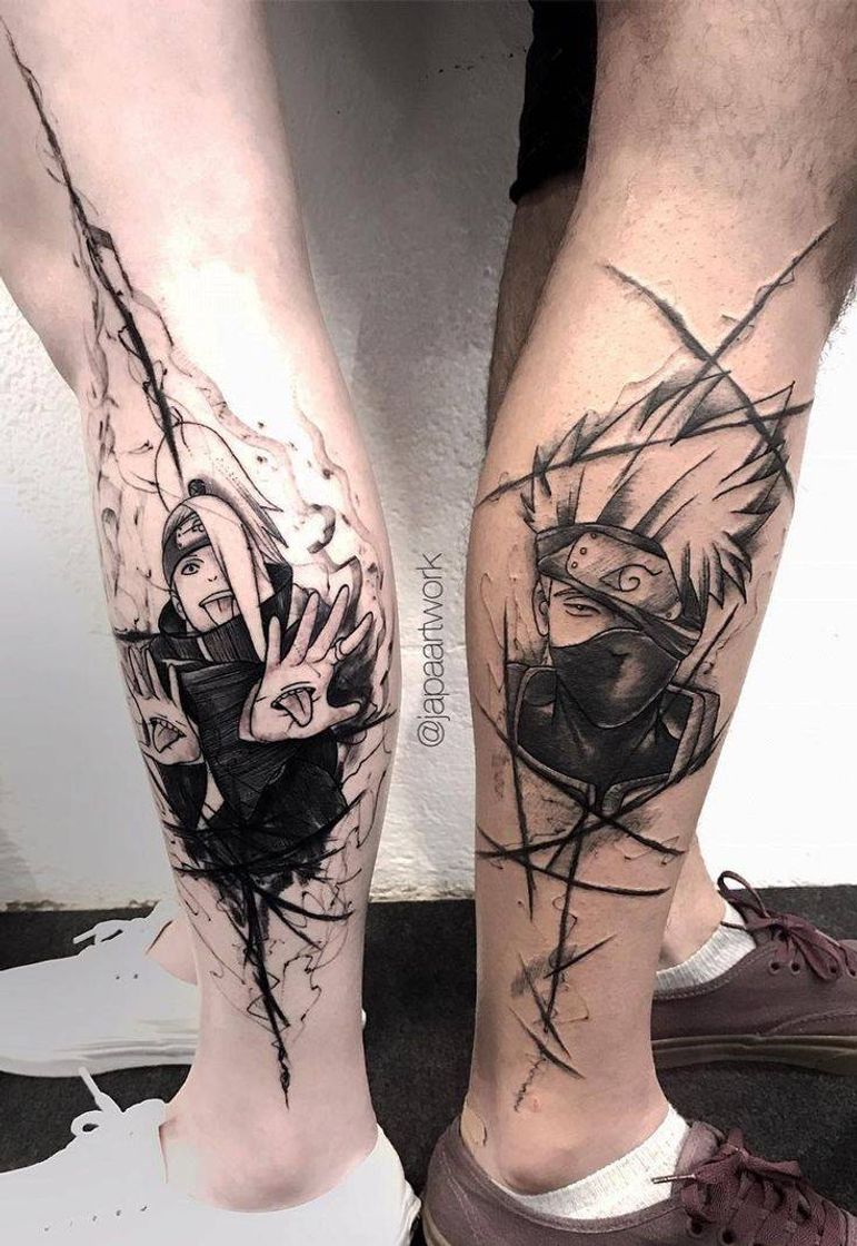 Fashion Tatuagem de Kakashi 