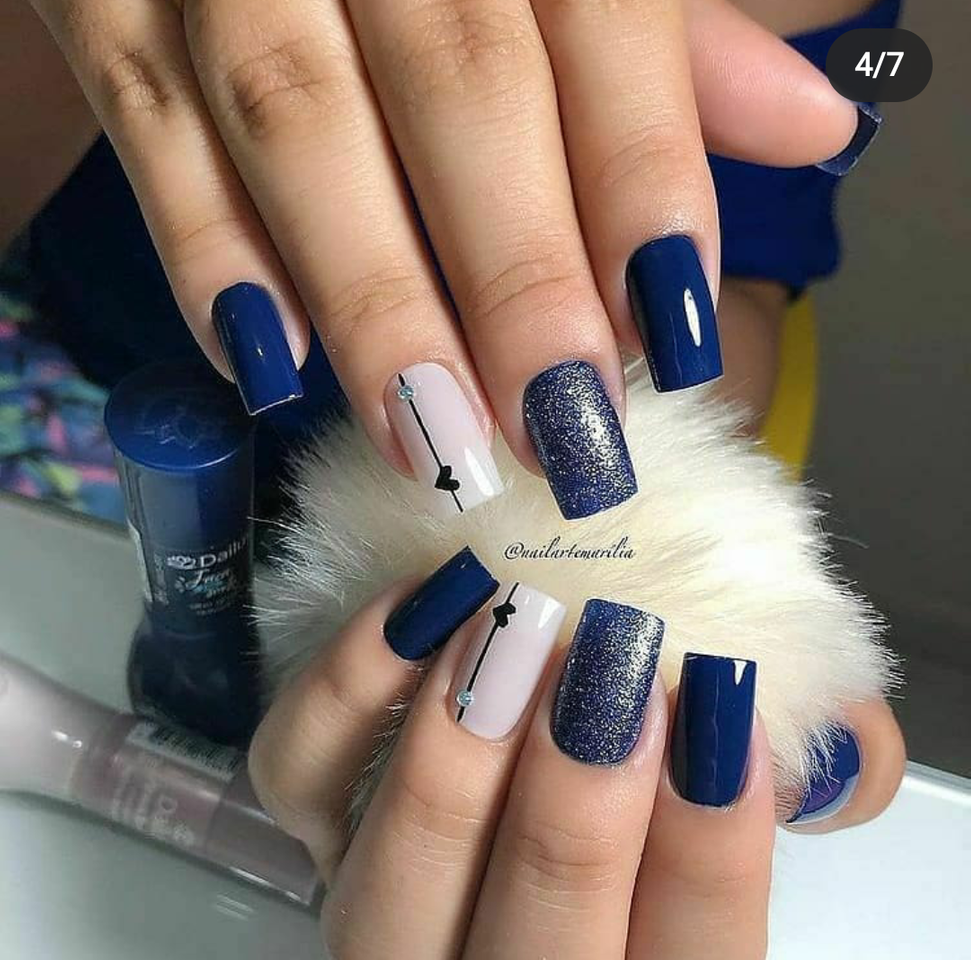 Social Nails 💅 azul