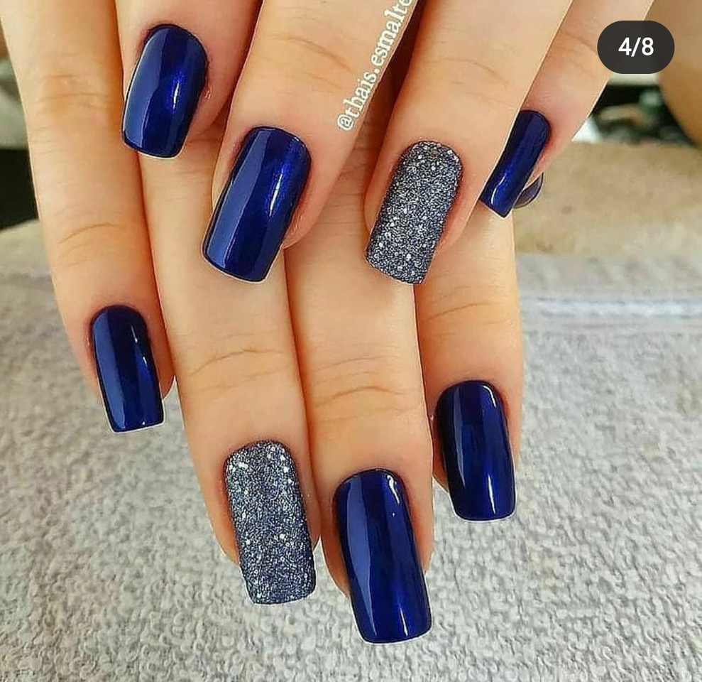 Social Nails 💅 azul
