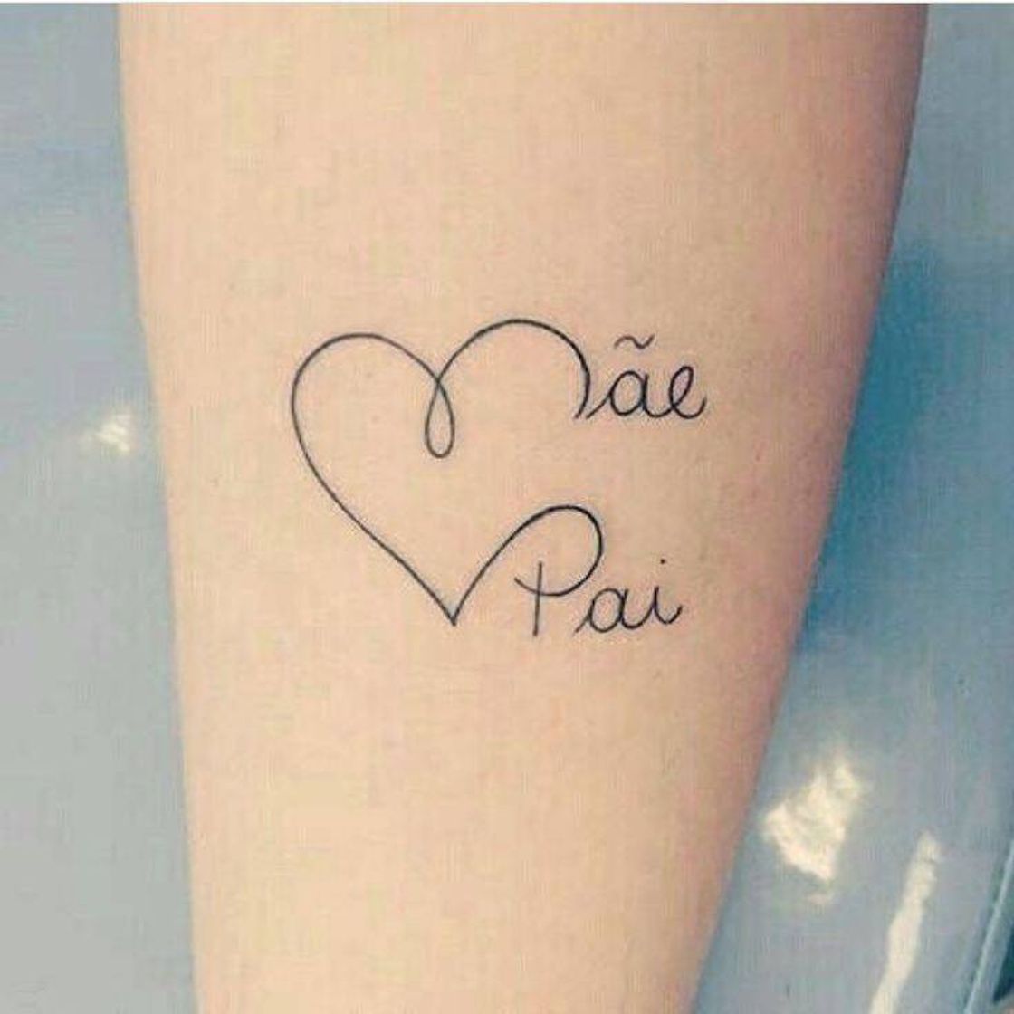 Fashion Tatuagem  para homenagear  a mãe e o pai 