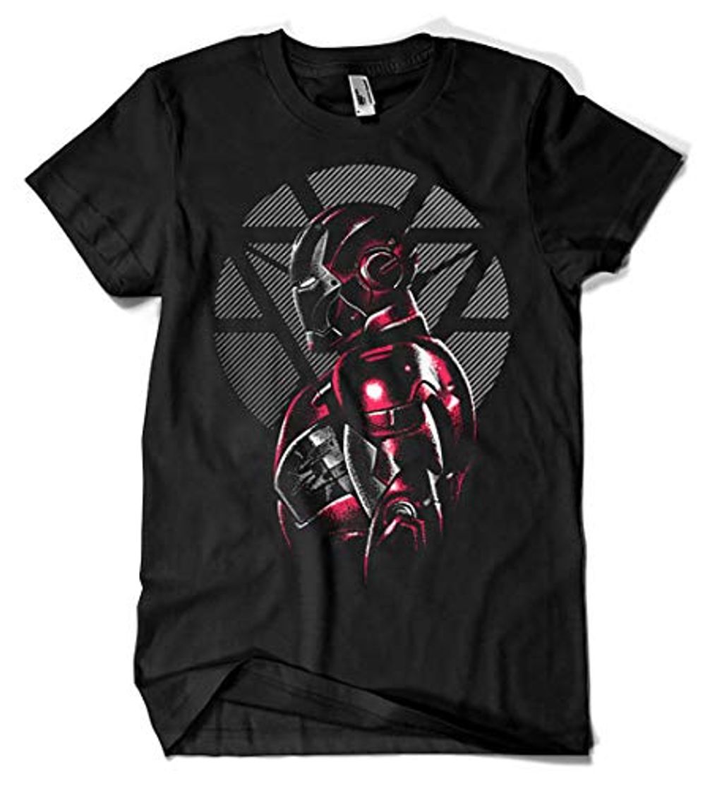 Moda Camisetas La Colmena 4067-IRONMAN_PUNTILLISMO