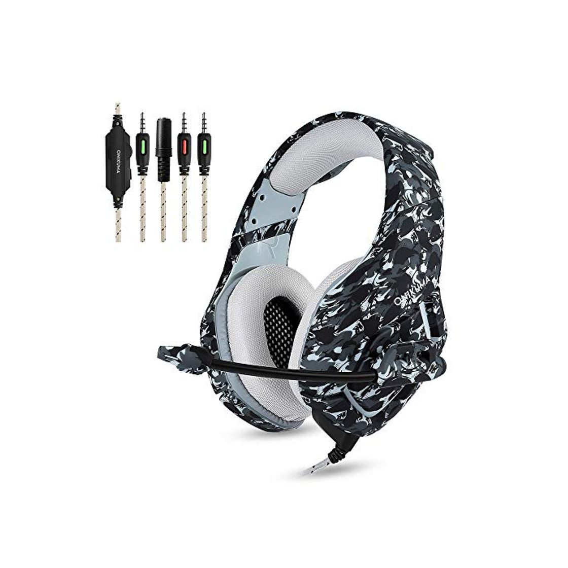 Social Docooler K1 Auriculares de Juegos de 3