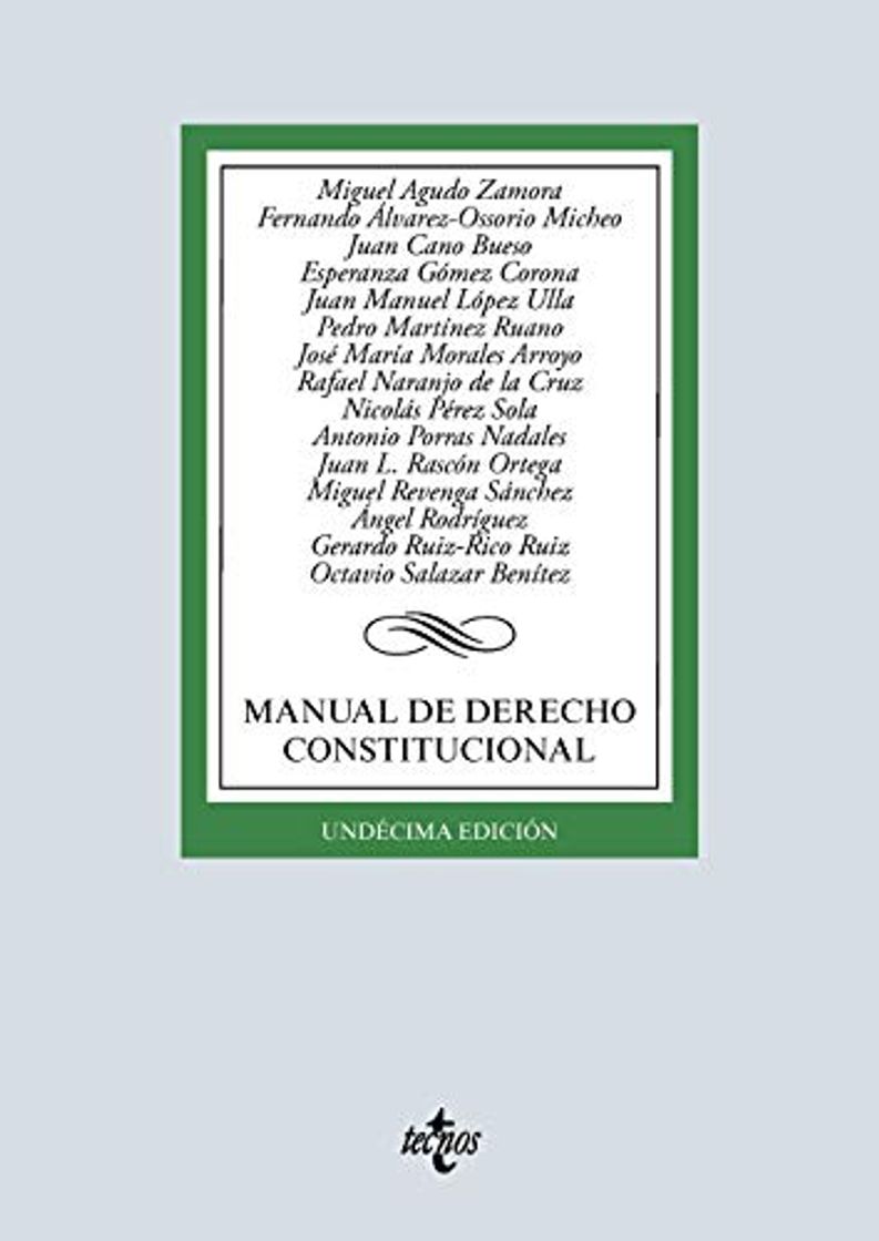 Libro Manual de Derecho Constitucional
