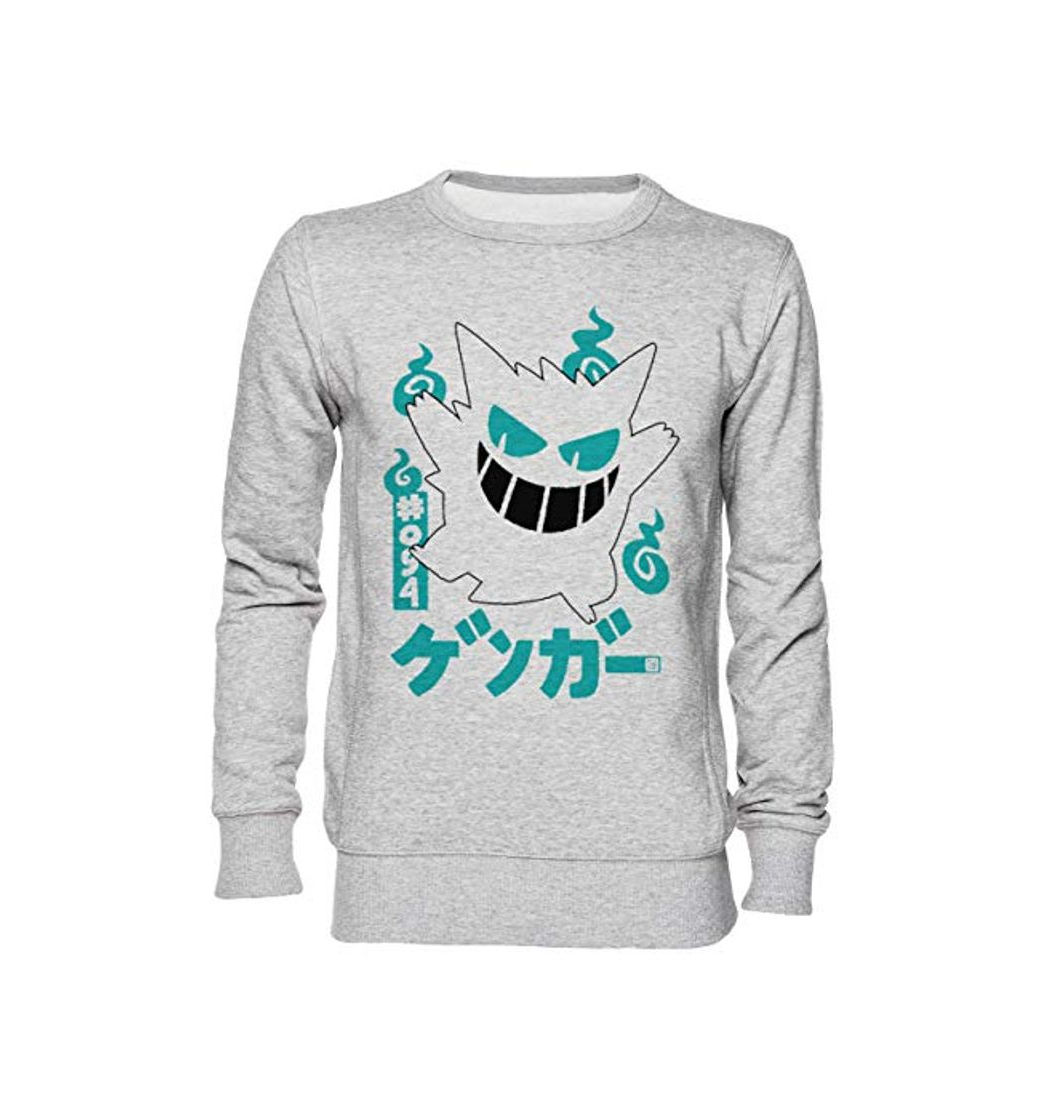 Social Capzy Gangar Gris Jersey Sudadera Unisexo Hombre Mujer Tamaño M Grey Unisex Jumper Size M