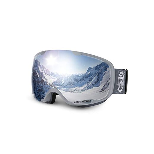 LEMEGO Gafas de Esquí