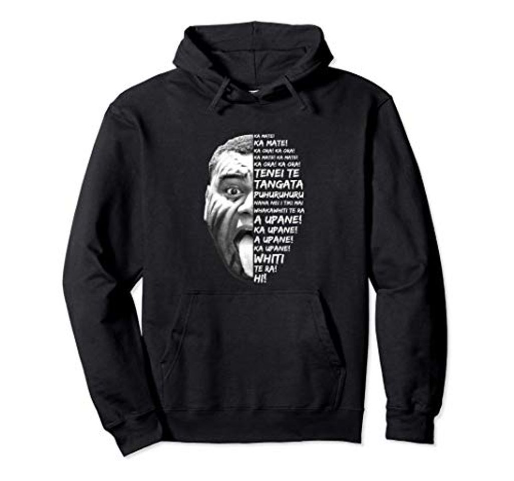 Social Haka New Zealand Maori Nueva Zelanda para Aficionados Rugby Sudadera con Capucha