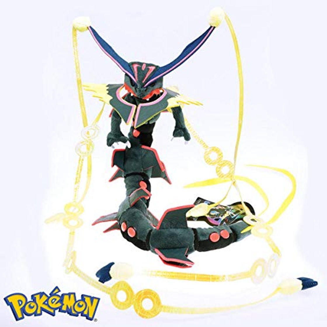 Social HNZS 83Cm Rayquaza Omega Ruby Rayquaza Plush Doll Rayquaza Peluche Figura Felpa Boneca De