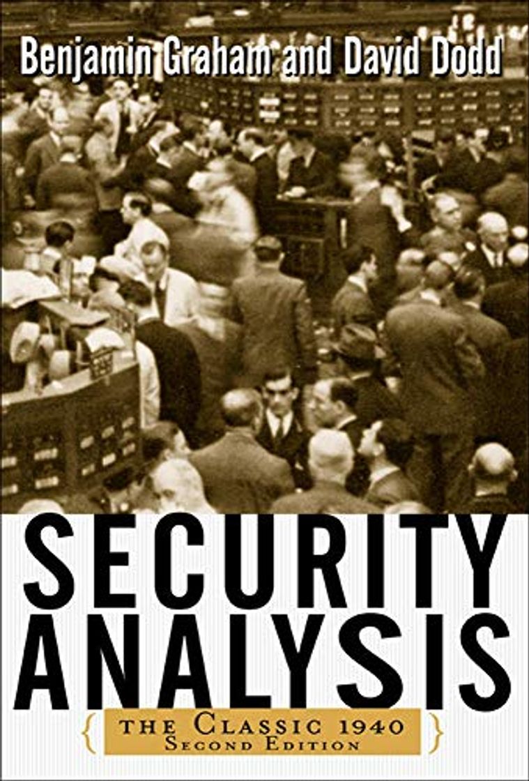 Book Security Analysis: The Classic 1940 Edition