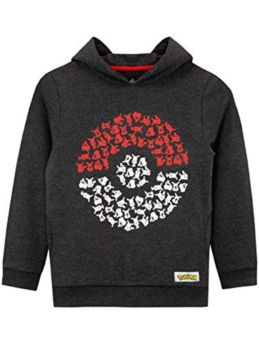 Social Pokèmon Sudadera con Capucha para niños Pokeball 10